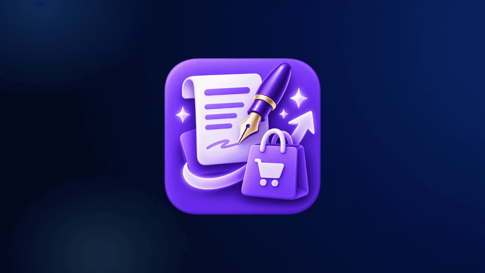 Arte do agente CopyMaster para e-commerce